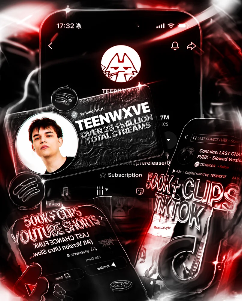 TEENWXVE - 500k yt 500k tt — poster by fuckingekversia